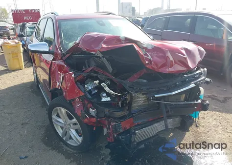 2019 Chevrolet Equinox Premier из США, поврежденный, VIN 3GNAXPEX4KL152908